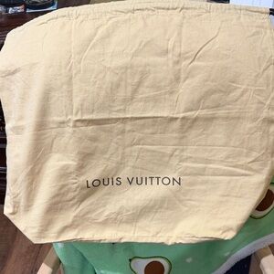 Louis Vuitton Beige Storage Bag